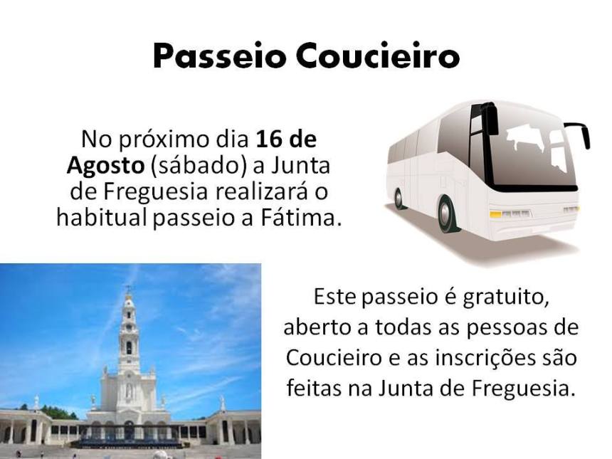 Passeio Coucieiro 2014