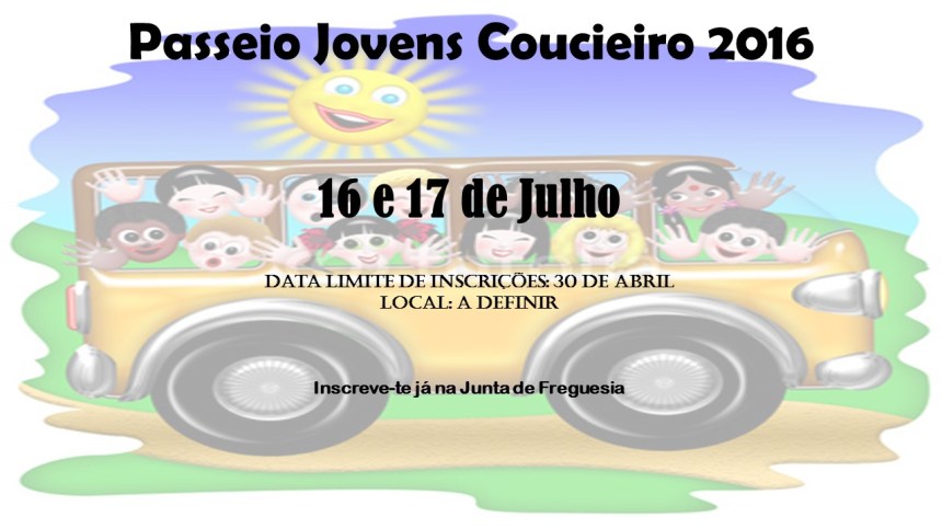 Passeio Jovens Coucieiro 2016